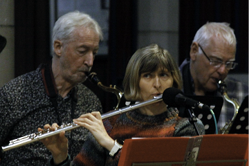 At St Bart's Church as part of Marsden Jazz Festival 2024